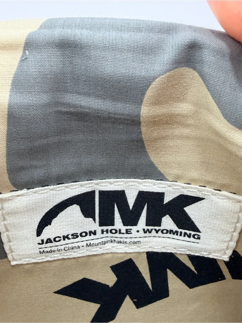 Rare Mountain Khakis Canvas Tablet Sleeve iPad Case - Topo Map - Discontinued